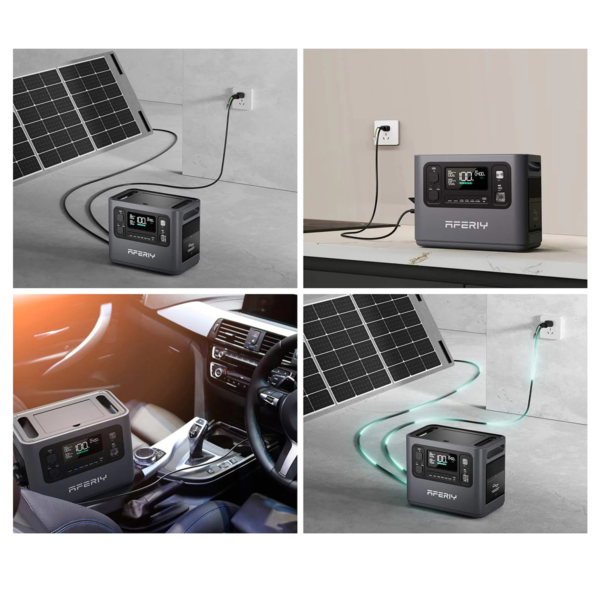 US Direct: P110 1200W Lifepo4 Portable Power Station - Solar Generator for Outdoor Camping & Emergency Power - Image 6
