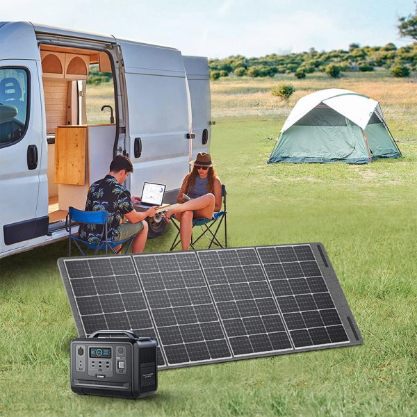 Aferiy P210 2400W Portable Power Station + S200 200W Solar Panel Bundle - Lifepo4 Battery, Pure Sine Wave, Camping & Emergency Solar Generator - Image 7