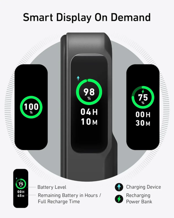 Anker Maggo Power Bank 10000Mah Qi2 Certified 15W Ultra-Fast Magsafe Portable Battery Pack for Iphone 12 13 14 15 Pro Max - Image 4